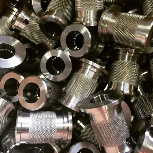 Broached machined components